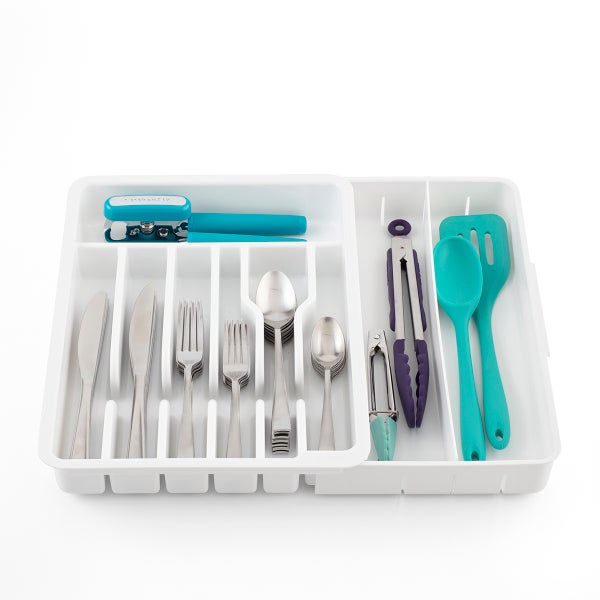 YouCopia DrawerFit Expandable Utensil Organizer The Container Store